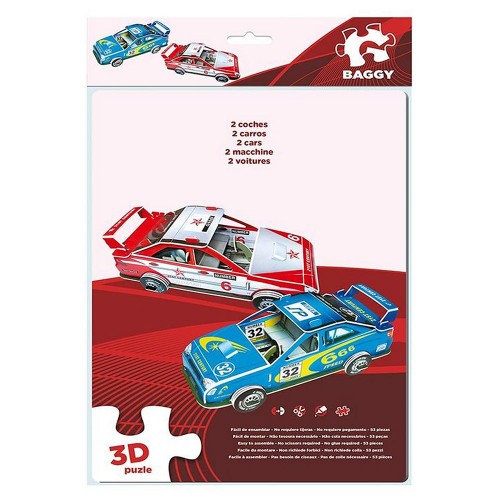 Puzzle 3d Macchine Ba-ast0521